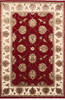 Jaipur Red Hand Knotted 41 X 62 Area Rug 905-147786 Thumb 0