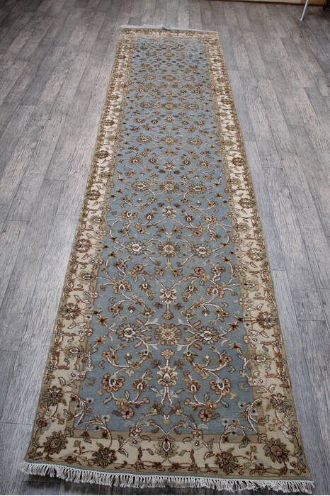 Jaipur Blue Runner Hand Knotted 211 X 122 Area Rug 905-147789 Image 5