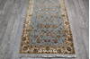 Jaipur Blue Runner Hand Knotted 211 X 122  Area Rug 905-147789 Thumb 2