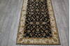 Jaipur Black Runner Hand Knotted 31 X 122  Area Rug 905-147790 Thumb 2