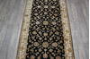 Jaipur Black Runner Hand Knotted 31 X 122  Area Rug 905-147790 Thumb 3