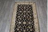 Jaipur Black Runner Hand Knotted 31 X 122  Area Rug 905-147790 Thumb 4