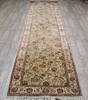 Jaipur Green Runner Hand Knotted 30 X 120 Area Rug 905-147791 Thumb 1