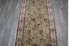 Jaipur Green Runner Hand Knotted 30 X 120  Area Rug 905-147791 Thumb 3