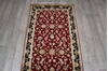 Jaipur Red Runner Hand Knotted 26 X 122  Area Rug 905-147792 Thumb 4
