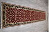 Jaipur Red Runner Hand Knotted 26 X 122 Area Rug 905-147792 Thumb 6