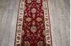 Jaipur Red Runner Hand Knotted 26 X 82  Area Rug 905-147793 Thumb 3