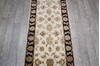 Jaipur White Runner Hand Knotted 26 X 101 Area Rug 905-147794 Thumb 3