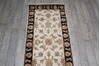 Jaipur White Runner Hand Knotted 26 X 101 Area Rug 905-147794 Thumb 4