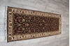 Jaipur Brown Runner Hand Knotted 26 X 62  Area Rug 905-147796 Thumb 4