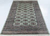 Bokhara Green Hand Knotted 48 X 68 Area Rug 700-147797 Thumb 1