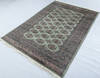 Bokhara Green Hand Knotted 48 X 68 Area Rug 700-147797 Thumb 2