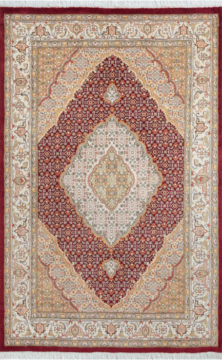 Pak-Persian Red Hand Knotted 41 X 64 Area Rug 700-147798 Image 0