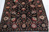 Chobi Black Hand Knotted 41 X 510  Area Rug 700-147801 Thumb 4