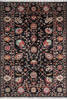 Chobi Black Hand Knotted 41 X 510  Area Rug 700-147801 Thumb 0