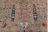 Chobi Brown Hand Knotted 69 X 95 Area Rug 700-147812 Thumb 3