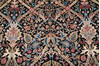Pak-Persian Black Hand Knotted 82 X 103 Area Rug 700-147813 Thumb 2
