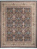 Pak-Persian Black Hand Knotted 82 X 103  Area Rug 700-147813 Thumb 0