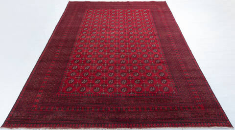 Other Red Hand Knotted 87 X 118 Area Rug 700-147817 Image 1