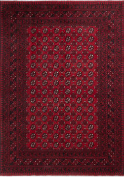 Other Red Hand Knotted 6'9" X 9'7"  Area Rug 700-147824