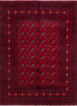 Other Red Hand Knotted 4'11" X 6'8"  Area Rug 700-147836
