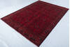 Khan Mohammadi Red Hand Knotted 56 X 75  Area Rug 700-147852 Thumb 2
