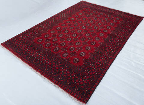 Other Red Hand Knotted 57 X 80 Area Rug 700-147871 Image 2