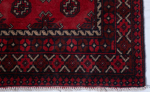 Other Red Runner Hand Knotted 29 X 97 Area Rug 700-147877 Image 2