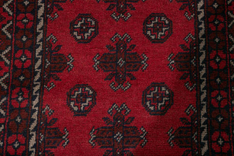 Other Red Runner Hand Knotted 29 X 97 Area Rug 700-147877 Image 3