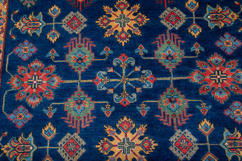 Kazak Blue Hand Knotted 66 X 910 Area Rug 700-147883 Image 4