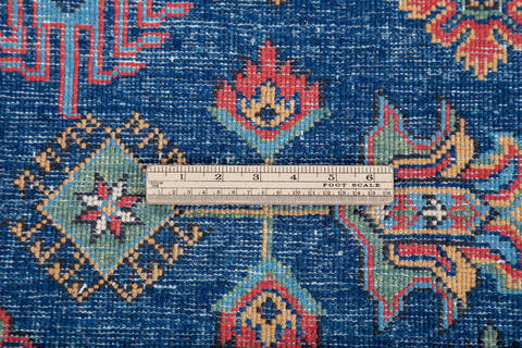 Kazak Blue Hand Knotted 66 X 910 Area Rug 700-147883 Image 6