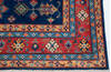 Kazak Blue Hand Knotted 66 X 910  Area Rug 700-147883 Thumb 3