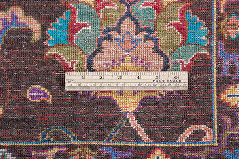 Kazak Brown Hand Knotted 84 X 117 Area Rug 700-147884 Image 5
