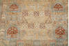 Chobi Beige Square Hand Knotted 60 X 60  Area Rug 700-147885 Thumb 4