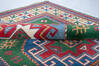 Kazak Green Hand Knotted 50 X 68  Area Rug 700-147886 Thumb 5