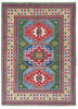 Kazak Green Hand Knotted 50 X 68 Area Rug 700-147886 Thumb 0