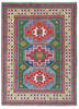 Kazak Green Hand Knotted 50 X 68  Area Rug 700-147886 Thumb 0