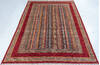 Chobi Red Hand Knotted 67 X 98  Area Rug 700-147887 Thumb 1