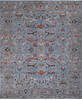 Chobi Light Blue Hand Knotted 82 X 910 Area Rug 700-147898 Thumb 0