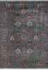 Chobi Grey Hand Knotted 67 X 93 Area Rug 700-147906 Thumb 0