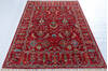 Chobi Red Hand Knotted 51 X 611  Area Rug 700-147907 Thumb 1