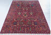 Chobi Purple Hand Knotted 52 X 70  Area Rug 700-147908 Thumb 1