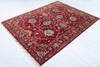 Chobi Red Hand Knotted 51 X 66  Area Rug 700-147909 Thumb 2