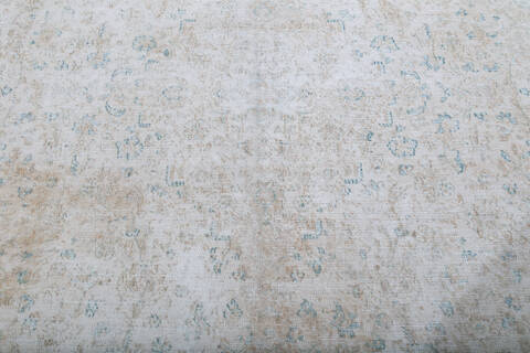Overdyed White Hand Knotted 96 X 120 Area Rug 700-147915 Image 2
