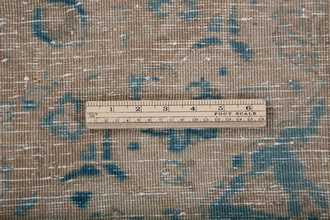 Overdyed White Hand Knotted 96 X 120 Area Rug 700-147915 Image 4