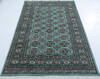 Bokhara Green Hand Knotted 41 X 61 Area Rug 700-147916 Thumb 1
