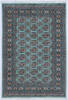 Bokhara Green Hand Knotted 41 X 61 Area Rug 700-147916 Thumb 0