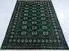 Bokhara Green Hand Knotted 49 X 69  Area Rug 700-147917 Thumb 1
