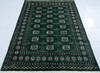 Bokhara Green Hand Knotted 49 X 69 Area Rug 700-147917 Thumb 1