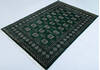 Bokhara Green Hand Knotted 49 X 69 Area Rug 700-147917 Thumb 2